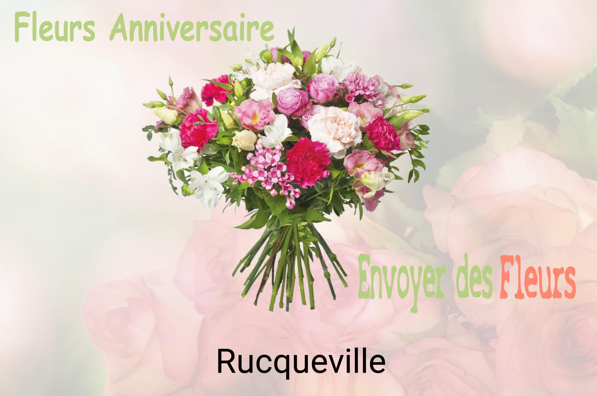 Bouquet de fleurs d’anniversaire livré à Rucqueville